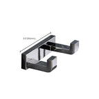 Polished Chrome Modern Bathroom Accessory Set made of Stainless Steel Towel Holder/Soap Dish