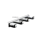 Polished Chrome Modern Bathroom Accessory Set made of Stainless Steel Towel Holder/Soap Dish