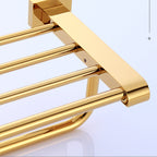 Modern Towel Bar Bathroom Hardware Set Bathroom Shelf Gold Bathroom Accessories Set