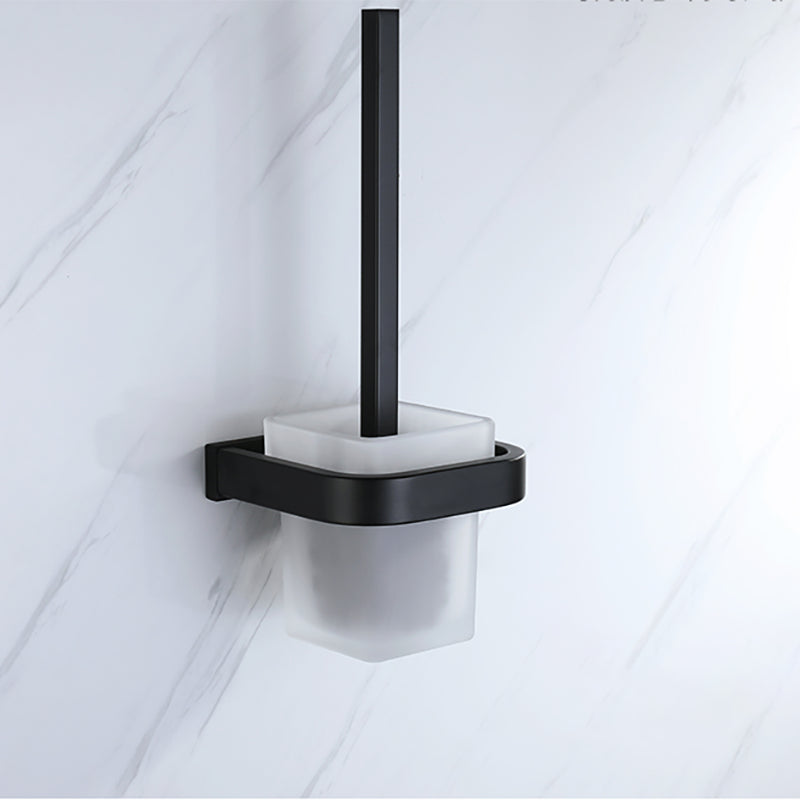 Modern Bathroom Hardware Set Bathroom Shelf Towel Bar Black Bathroom Hardware Set