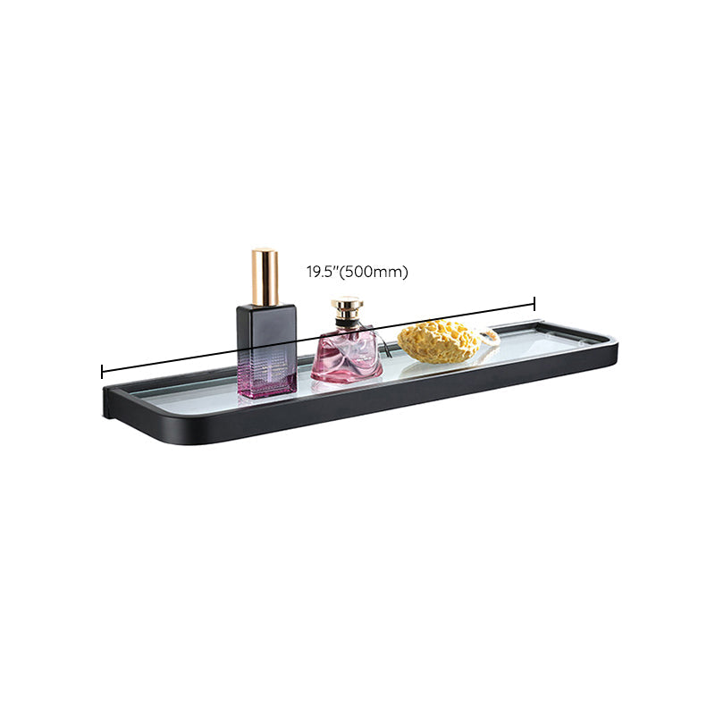 Modern Bathroom Hardware Set Bathroom Shelf Towel Bar Black Bathroom Hardware Set