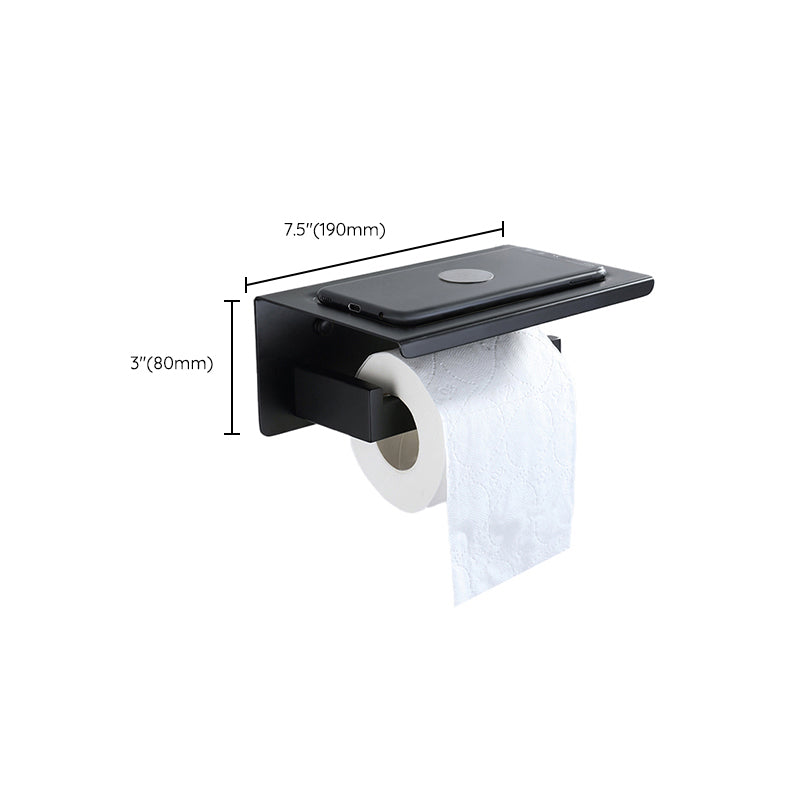 Modern Bathroom Hardware Set Bathroom Shelf Towel Bar Black Bathroom Hardware Set