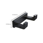 Modern Bathroom Hardware Set Bathroom Shelf Towel Bar Black Bathroom Hardware Set