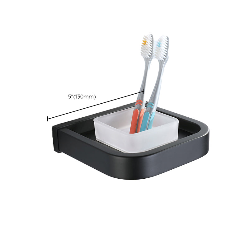 Modern Bathroom Hardware Set Bathroom Shelf Towel Bar Black Bathroom Hardware Set