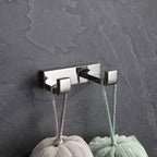 Modern Bathroom Element Set Paper Holder Gray Towel Bar Bathroom Accessory Set