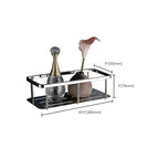 Modern Bathroom Element Set Paper Holder Gray Towel Bar Bathroom Accessory Set