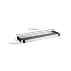 Modern Bathroom Element Set Paper Holder Gray Towel Bar Bathroom Accessory Set
