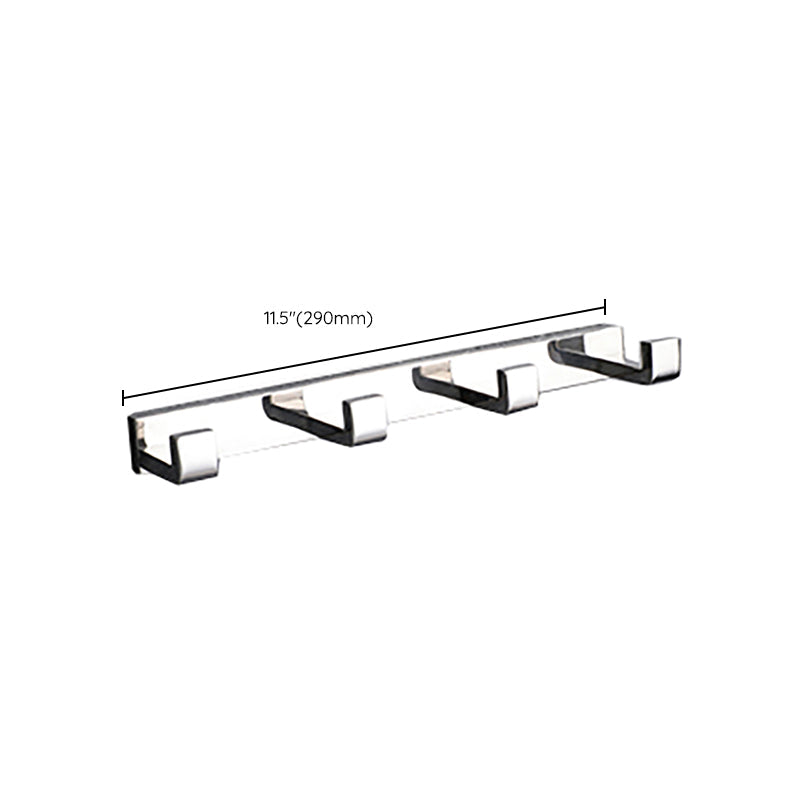 Modern Bathroom Element Set Paper Holder Gray Towel Bar Bathroom Accessory Set