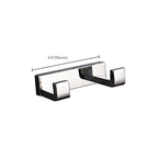 Modern Bathroom Element Set Paper Holder Gray Towel Bar Bathroom Accessory Set