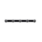 Modern bathroom accessory set bath shelf/towel holder & bathrobe hooks included