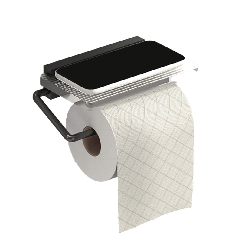 Modern bathroom accessory set bath shelf/towel holder & bathrobe hooks included