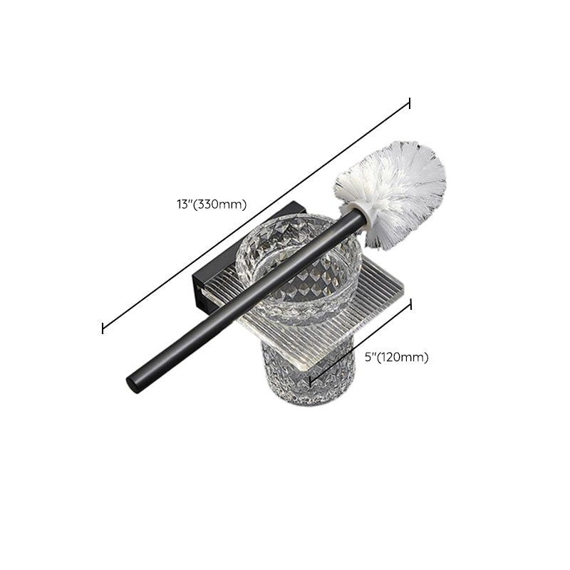 Modern bathroom accessory set bath shelf/towel holder & bathrobe hooks included
