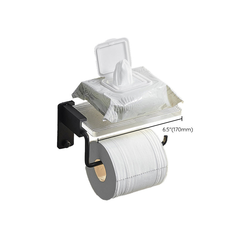 Modern bathroom accessory set bath shelf/towel holder & bathrobe hooks included