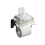 Modern bathroom accessory set bath shelf/towel holder & bathrobe hooks included