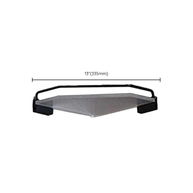 Modern bathroom accessory set bath shelf/towel holder & bathrobe hooks included