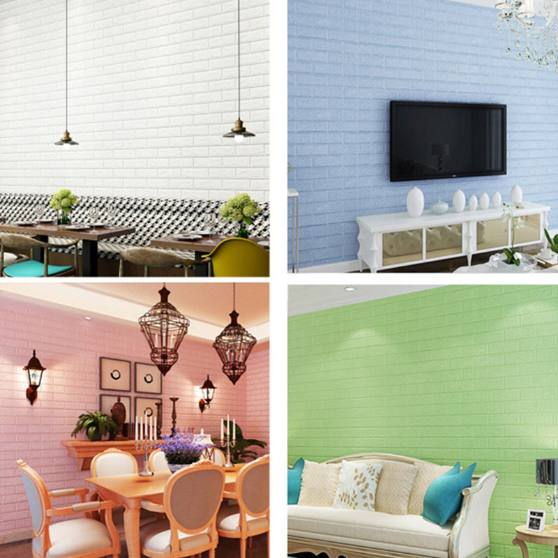 Modern Wall Access Panel PVC 3D-embossed Peel and Stick Soundproof Cladding