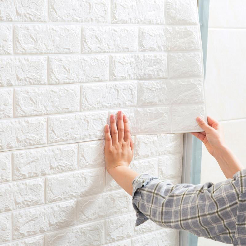 Modern Wall Access Panel PVC 3D-embossed Peel and Stick Soundproof Cladding