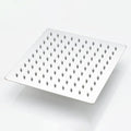 Stainless Steel Square Shower Head Standard Spray Pattern Wall Mounted Shower Head