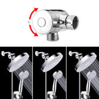 Contemporary Style Shower Head Metal Bathroom Shower Head with Hose