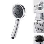 Traditional Style Shower Head Double Bathroom Shower Heads with Round Shape