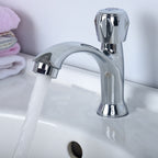 Modern Vessel Faucet Stainless Steel Low Arc Sink Faucet