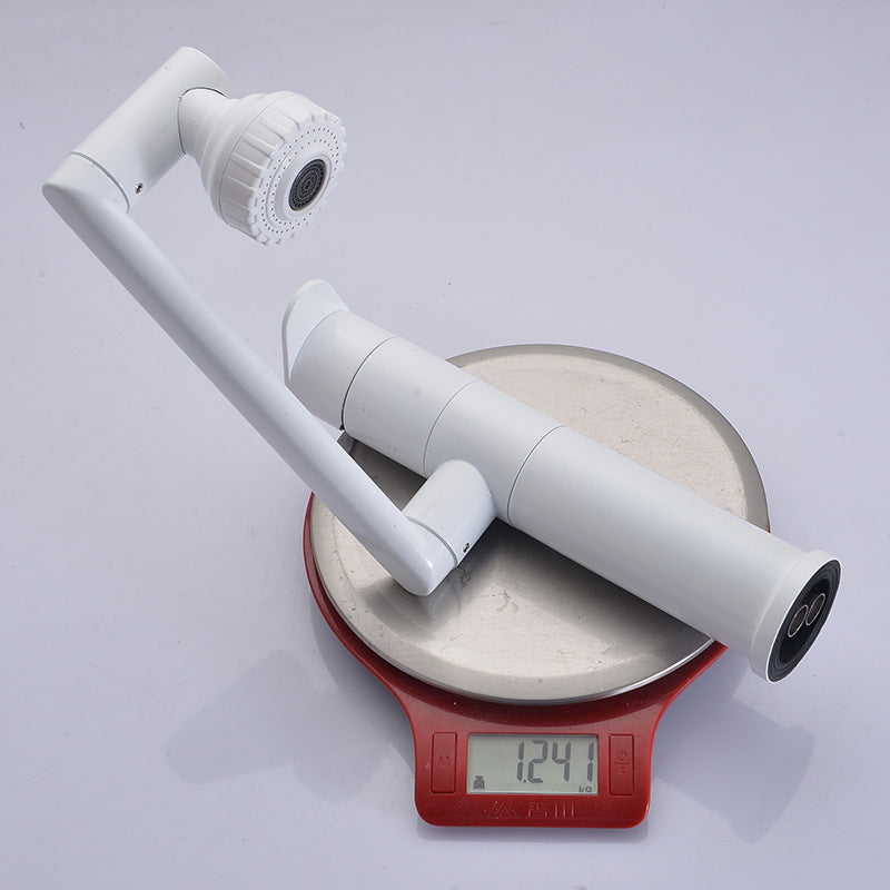 Modern Faucet Solid Color Stainless Steel Sink Faucet