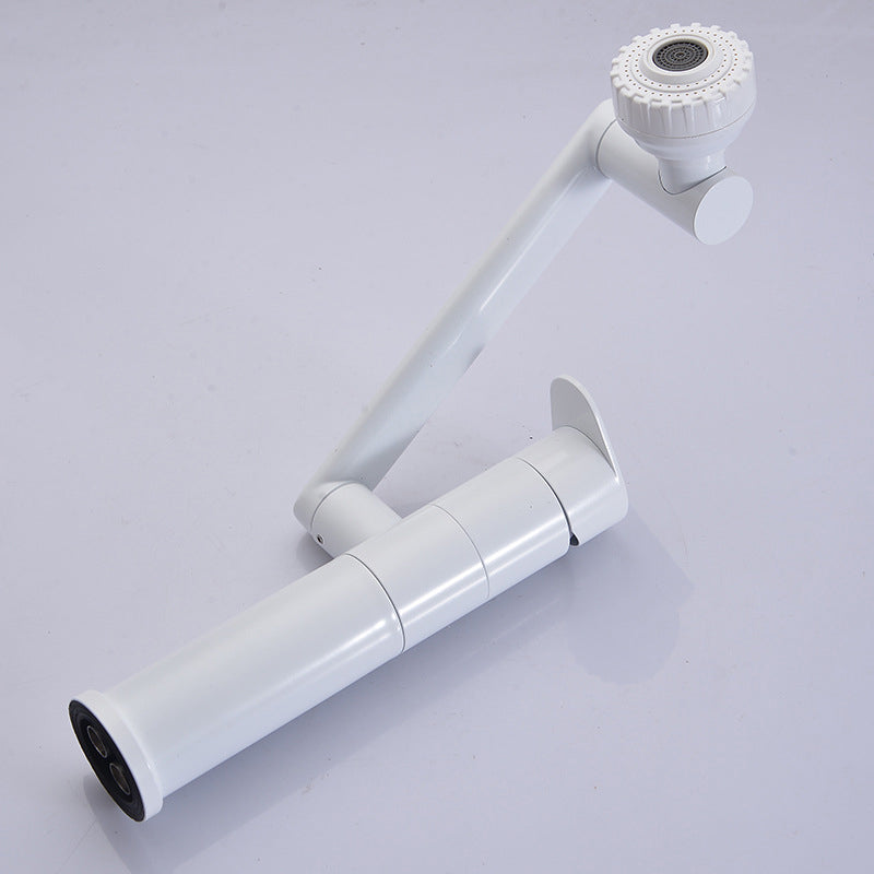 Modern Faucet Solid Color Stainless Steel Sink Faucet