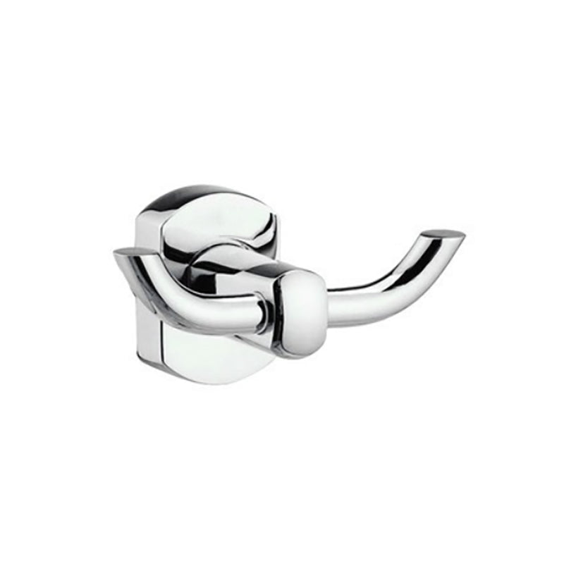Polished Chrome Modern Bathroom Accessory Set Silver Towel Holder/Bath Shelf