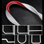 Flexible Silicone Water Barrier Strip for Leak Prevention and Moisture Protection