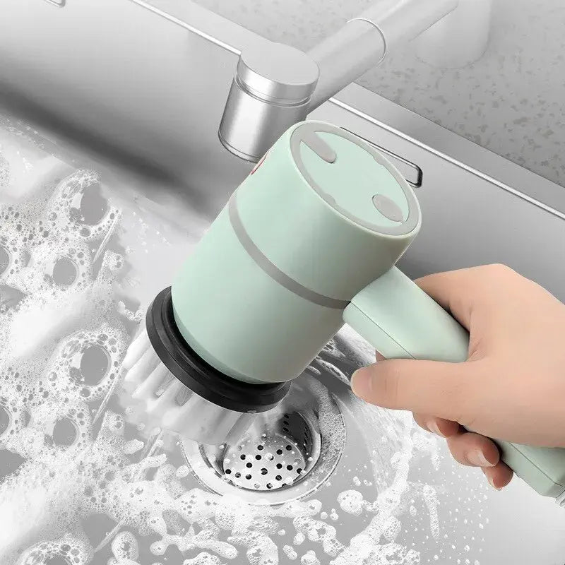 Multifunctional cleaning brush Strong rotating brushing heads