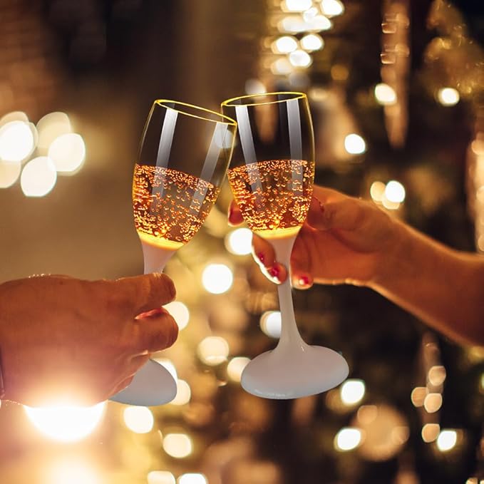 Bright Champagne Glass