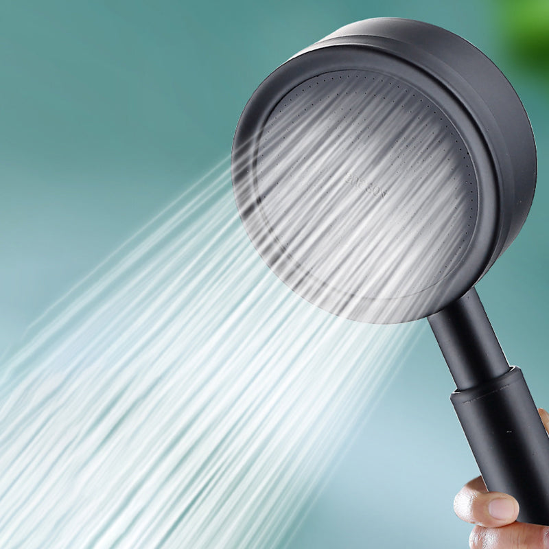 Contemporary shower combination hand shower with round shape