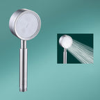 Contemporary shower combination hand shower with round shape