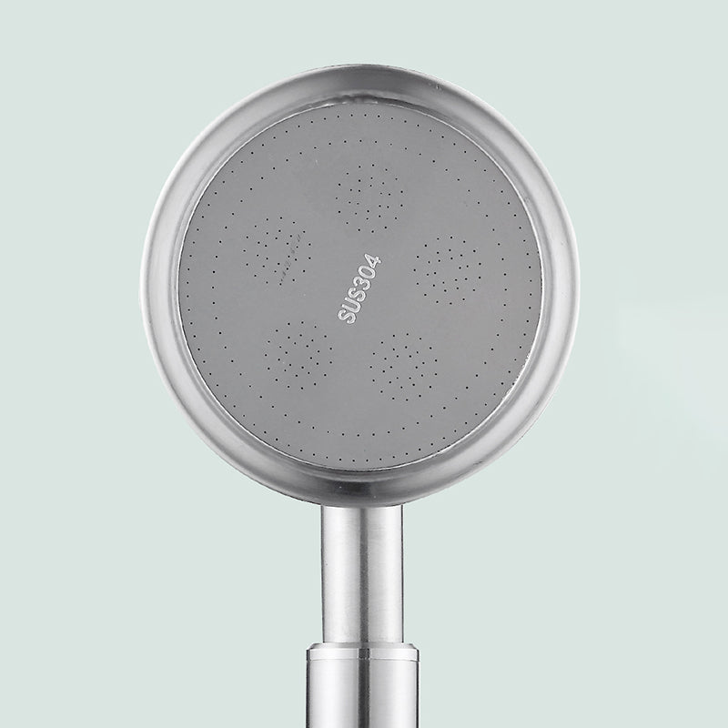 Contemporary shower combination hand shower with round shape