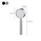 Contemporary shower combination hand shower with round shape
