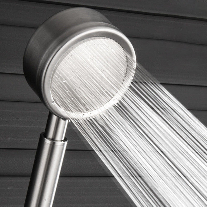 Stainless Steel Shower Head Modern Style Round Shape Shower Head