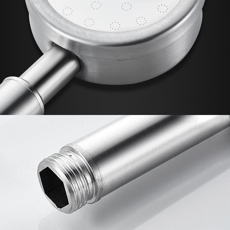 Stainless Steel Shower Head Modern Style Round Shape Shower Head