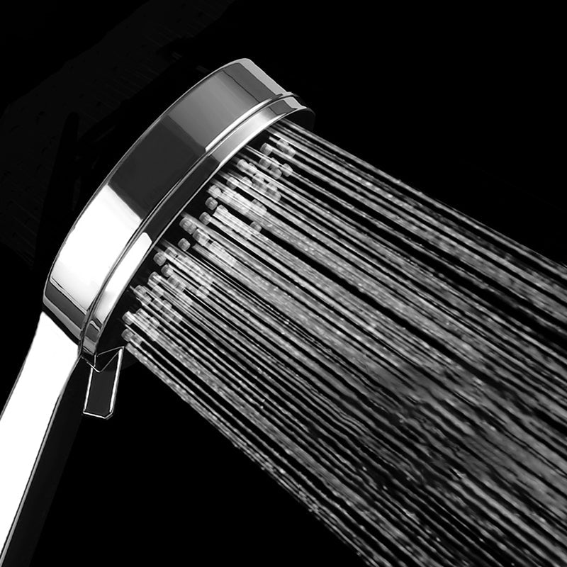 Contemporary Rainfall Shower Head Combo Round Single Spray Shower Combo