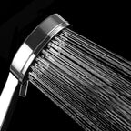 Contemporary Rainfall Shower Head Combo Round Single Spray Shower Combo