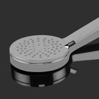 Contemporary Rainfall Shower Head Combo Round Single Spray Shower Combo