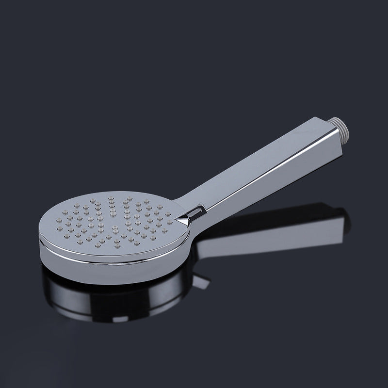 Contemporary Rainfall Shower Head Combo Round Single Spray Shower Combo