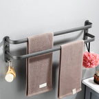 Modern Bathroom Fixture Set Towel Bar Gray Bathroom Shelf Bathroom Set