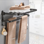 Modern Bathroom Fixture Set Towel Bar Gray Bathroom Shelf Bathroom Set