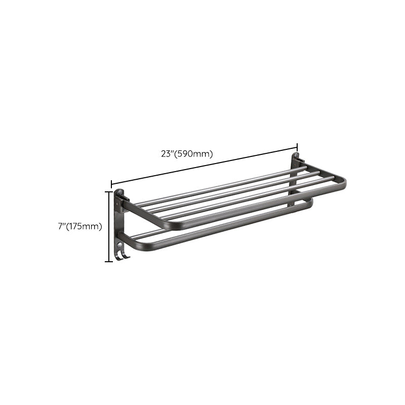 Modern Bathroom Fixture Set Towel Bar Gray Bathroom Shelf Bathroom Set