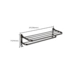 Modern Bathroom Fixture Set Towel Bar Gray Bathroom Shelf Bathroom Set