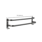 Modern Bathroom Fixture Set Towel Bar Gray Bathroom Shelf Bathroom Set