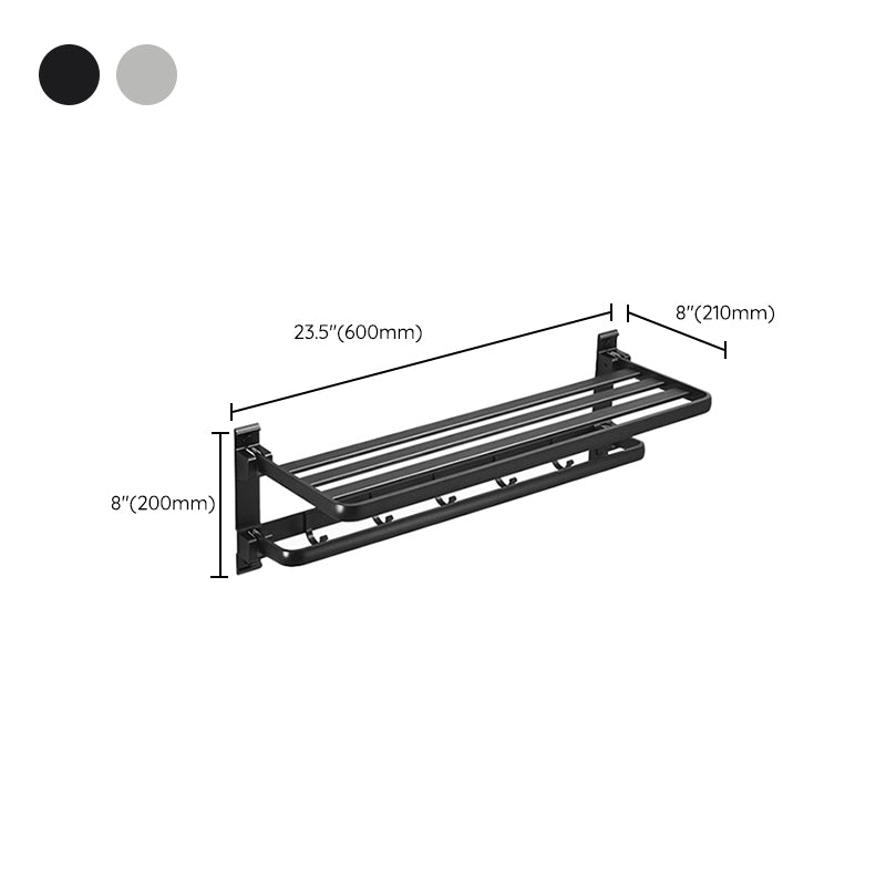 Modern Bathroom Set Paper Holder 5-Piece Bathroom Hardware Set