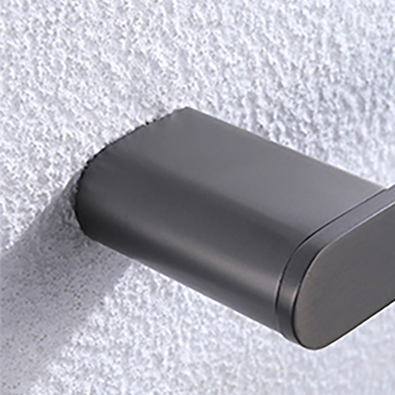 Dark gray modern bathroom accessory set stainless steel bathroom accessory set