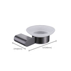 Dark gray modern bathroom accessory set stainless steel bathroom accessory set