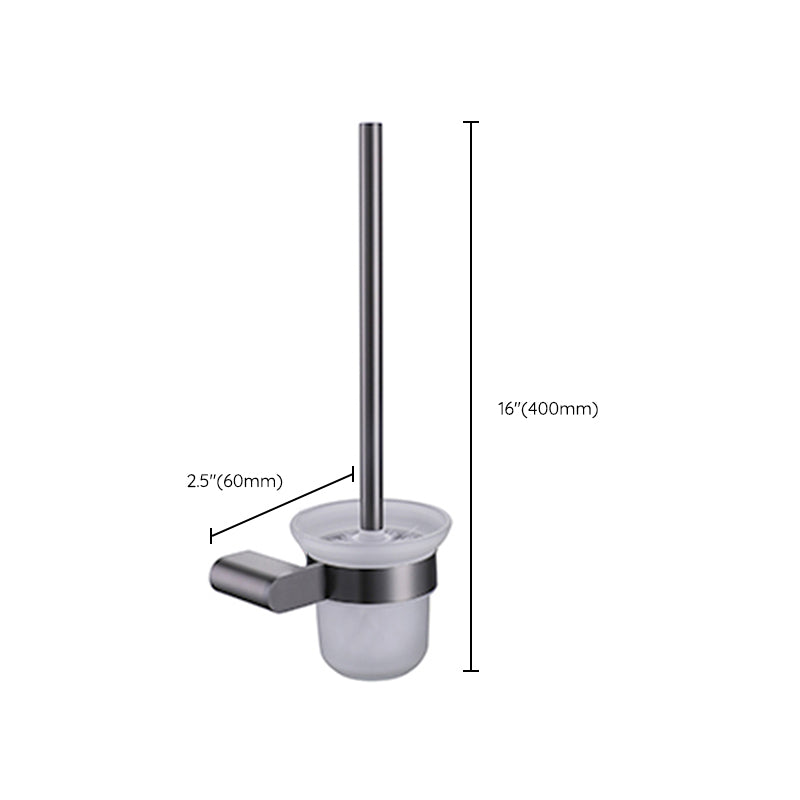 Dark gray modern bathroom accessory set stainless steel bathroom accessory set